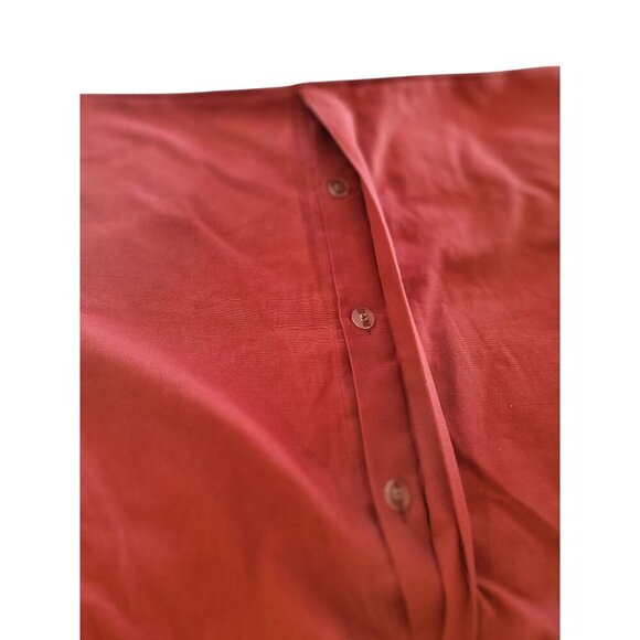 Pottery Barn Red & White Snowflake Pillow Cover Size 24”x 24” - Picture 5 of 15